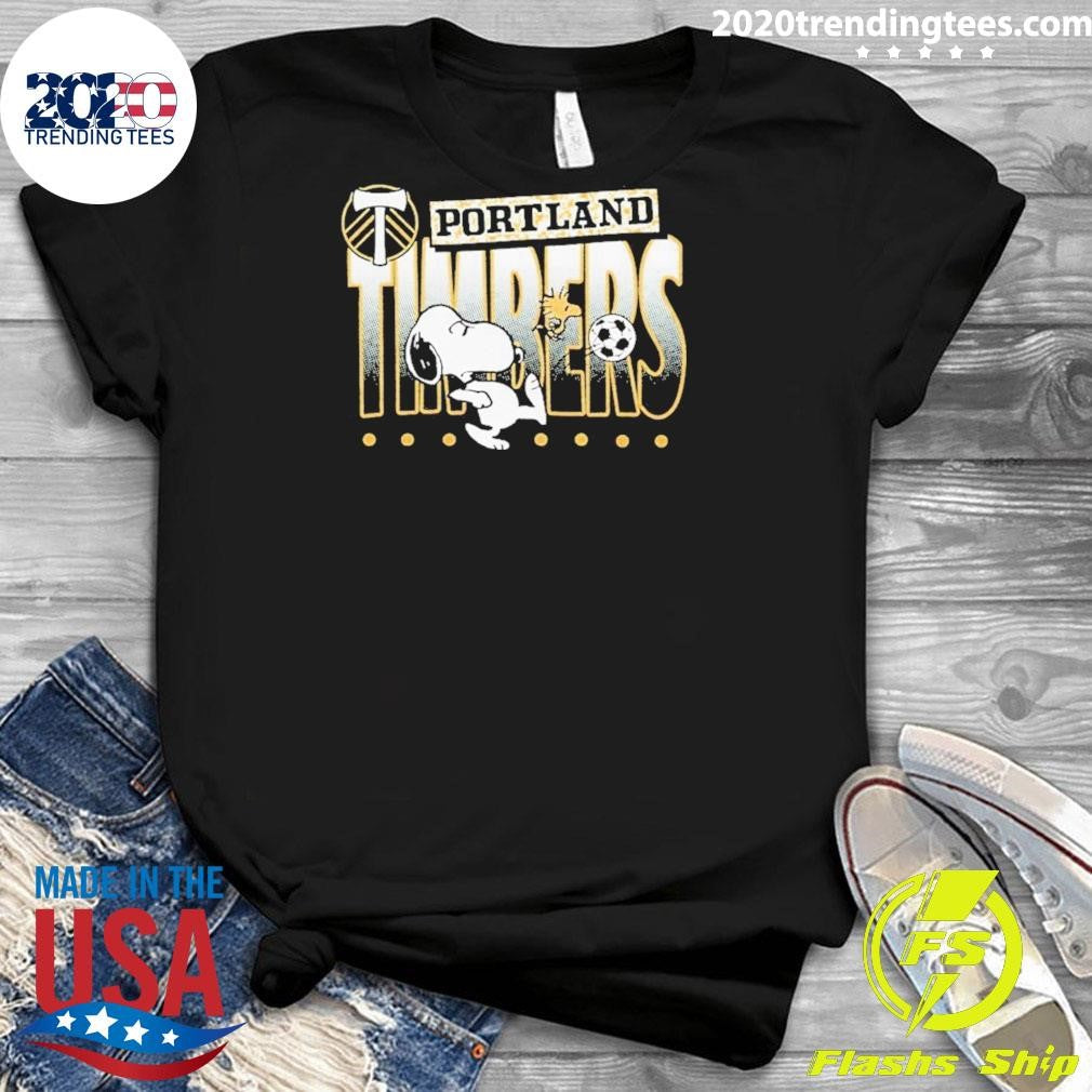 Portland Timbers MLS x Peanuts Snoopy And Woodstock 2026 Shirt