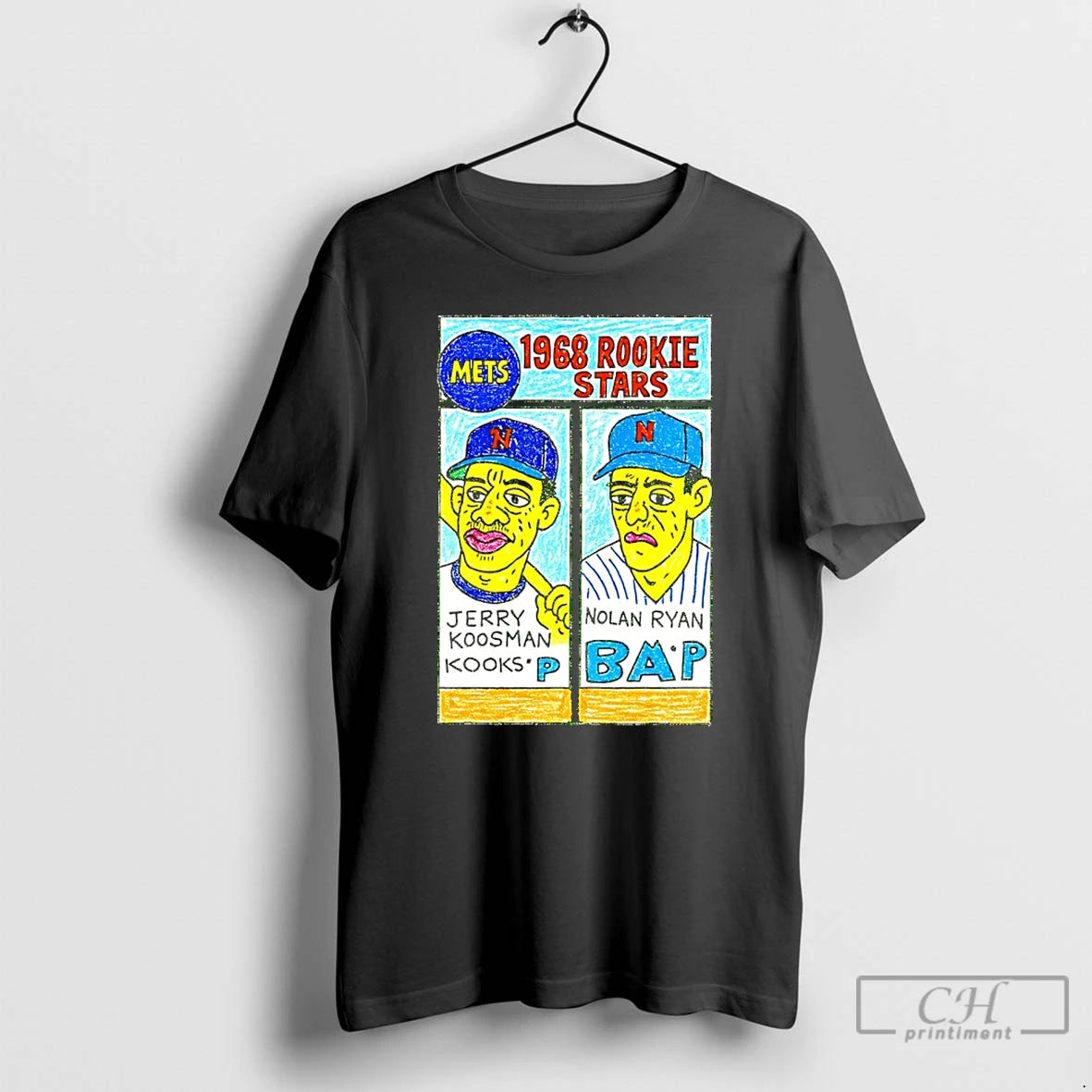 Premium 1968 Rookie Stars Jerry Koosman And Nolan Ryan Mets Art T-Shirts, Hoodie, Sweatshirt | AU01DripNestTees.com