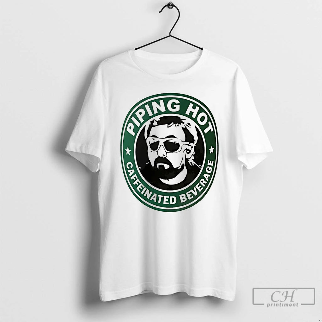 Premium Adam The Woo Piping Hot Caffeinated Beverage T-Shirts, Hoodie, Sweatshirt | AU01DripNestTees.com