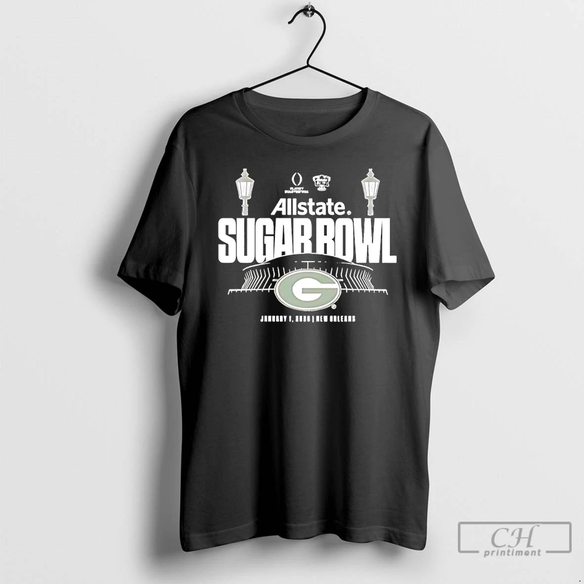 Premium Allstate Sugar Bowl Georgia Bulldogs Playoff Quarterfinal 2026 T-Shirts, Hoodie, Sweatshirt | AU01DripNestTees.com