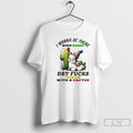 Premium Alpaca Wanna Be There When Karma Dry Fucks Your Ass With A Cactus T-Shirts, Hoodie, Sweatshirt | AU01DripNestTees.com
