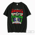 Premium America Is Named After An Italian Amerigo Vespucci Tee