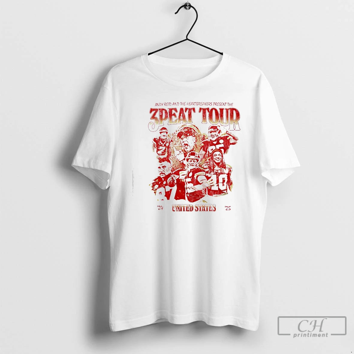 Premium Andy Ried And The Heartbreakers Present The 3peat Tour T-Shirts, Hoodie, Sweatshirt | AU01DripNestTees.com
