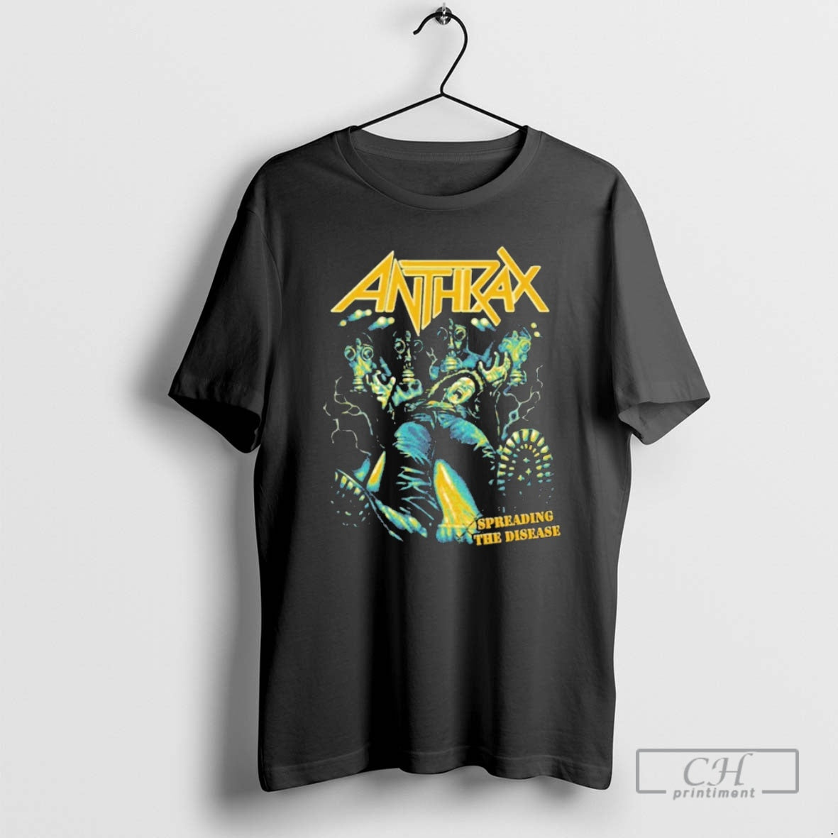 Premium Anthrax Electric Fence Spreading The Disease 40th Anniversary Shirt Sweater Hoodie, Sweatshirt | AU01DripNestTees.com
