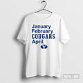 Premium Byu Cougars Basketball January February Cougars April Shirt Sweater Hoodie, Sweatshirt | AU01DripNestTees.com