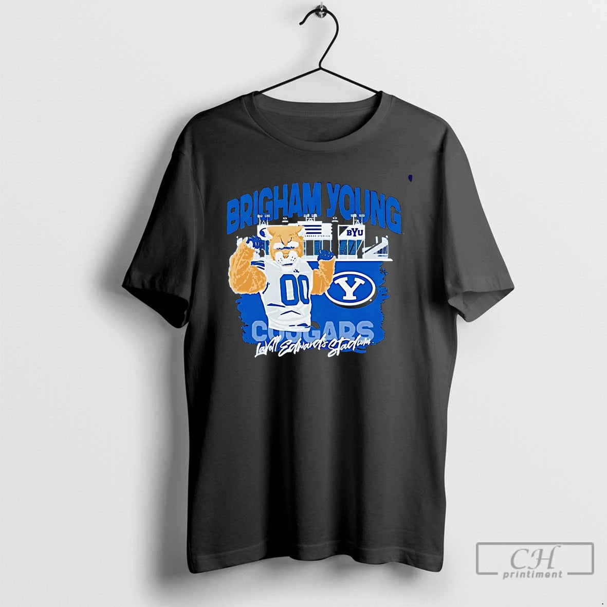 Premium Byu Cougars Lavell Edwards Stadium T-Shirts, Hoodie, Sweatshirt | AU01DripNestTees.com