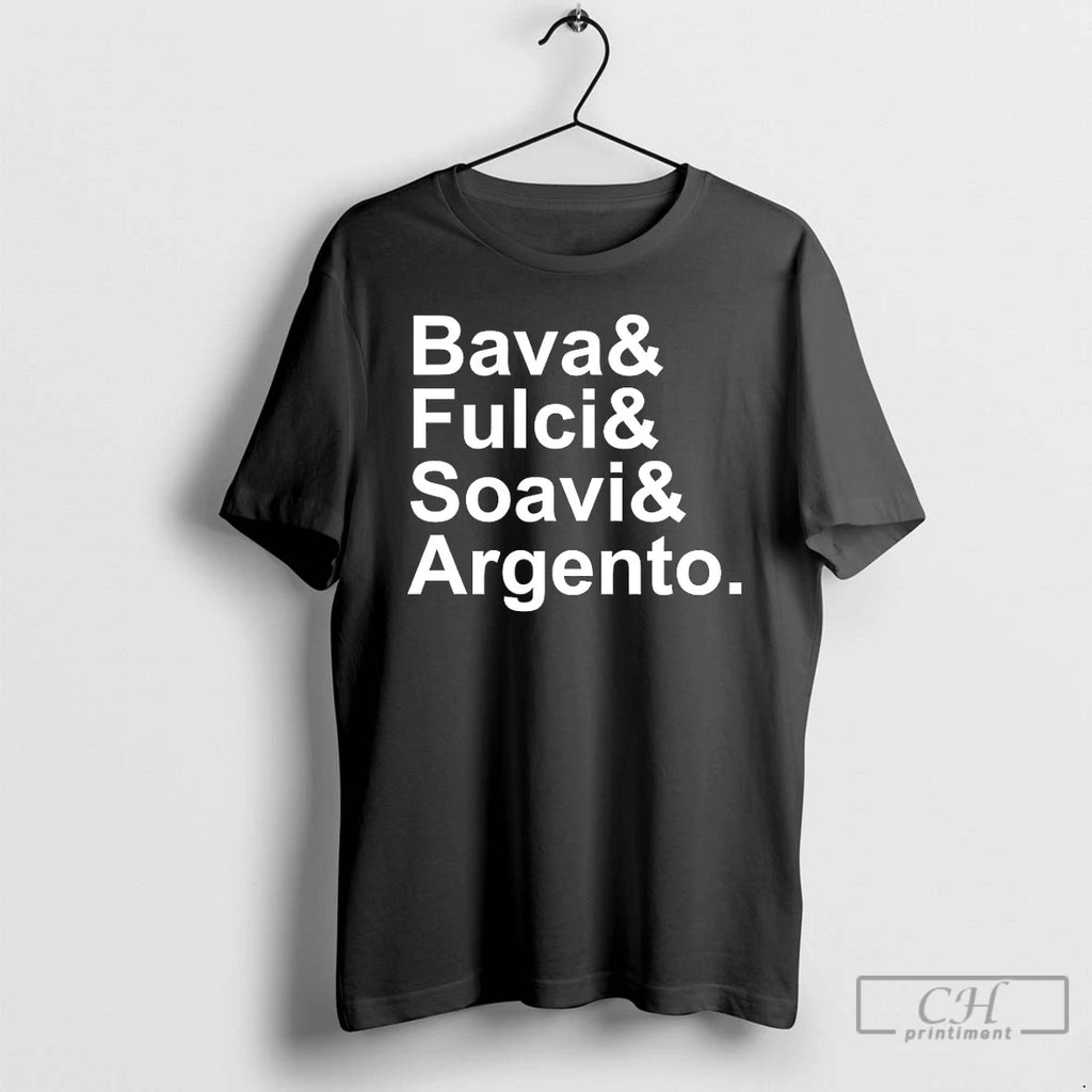 Premium Bava Fulci Soavi Argento T-Shirts, Hoodie, Sweatshirt | AU01DripNestTees.com