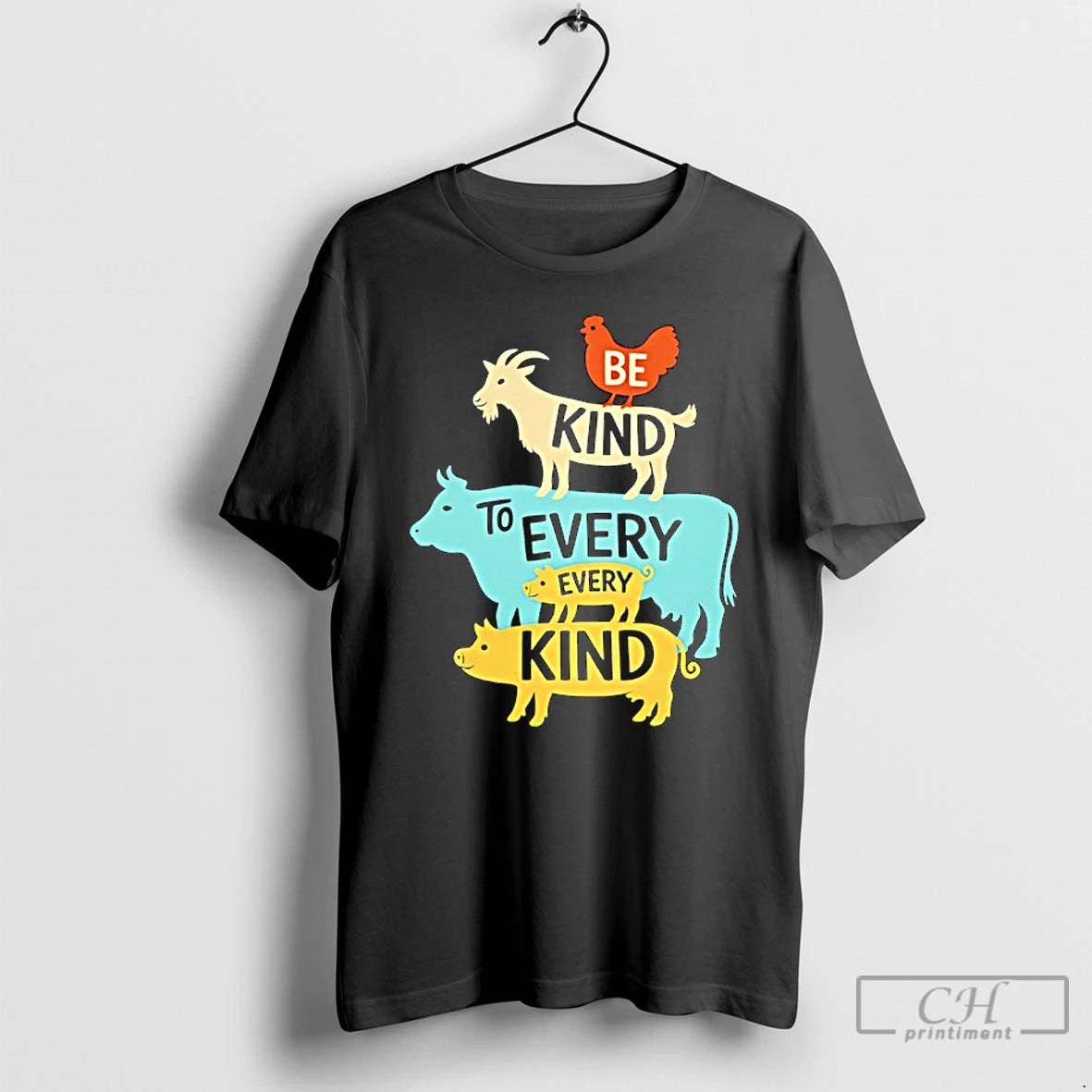 Premium Be Kind To Every Kind Animals Farm Graphic T-Shirts, Hoodie, Sweatshirt | AU01DripNestTees.com