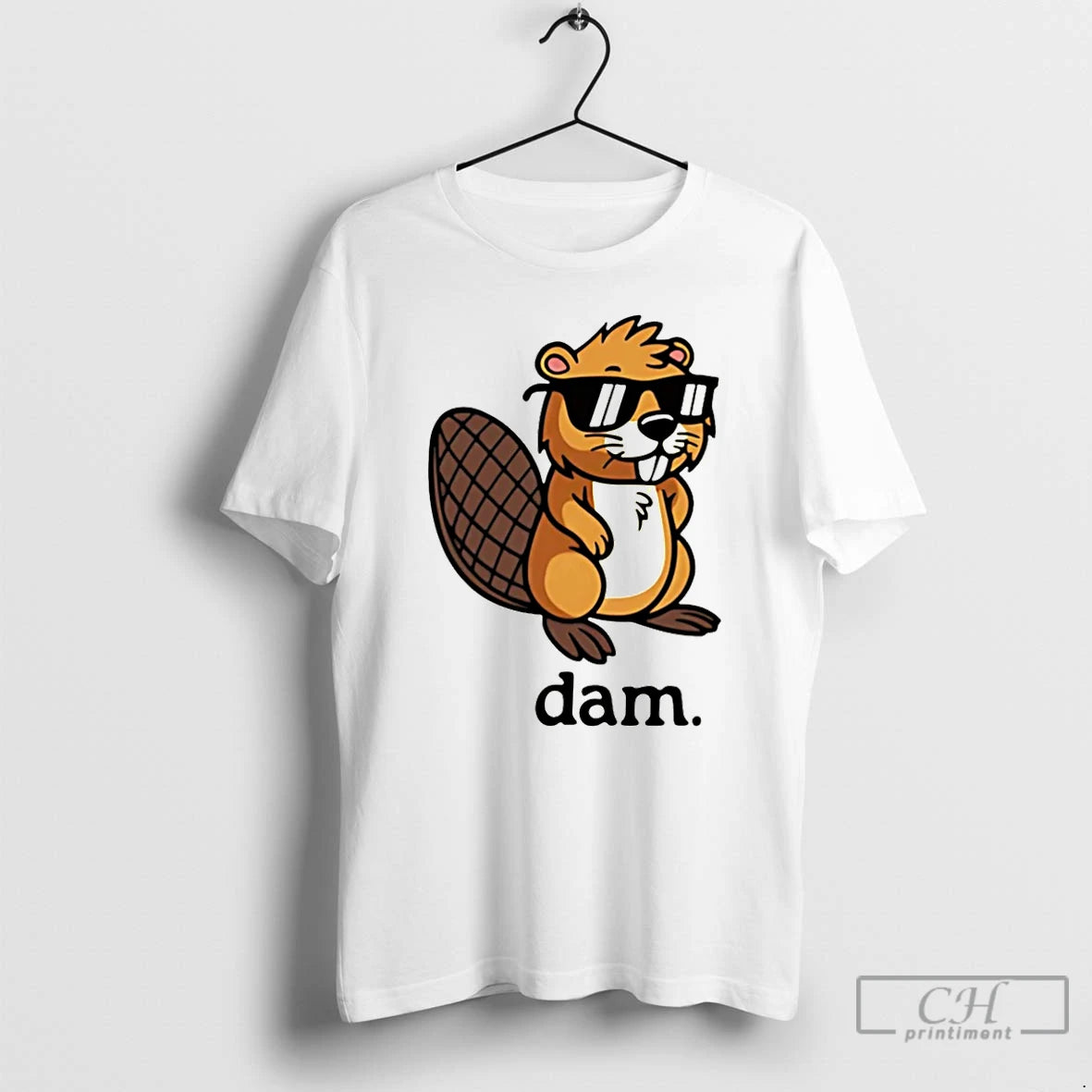 Premium Beaver Wears Glasses Dam Christmas T-Shirts, Hoodie, Sweatshirt | AU01DripNestTees.com