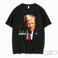 Premium Big Trump Face Signature Tee