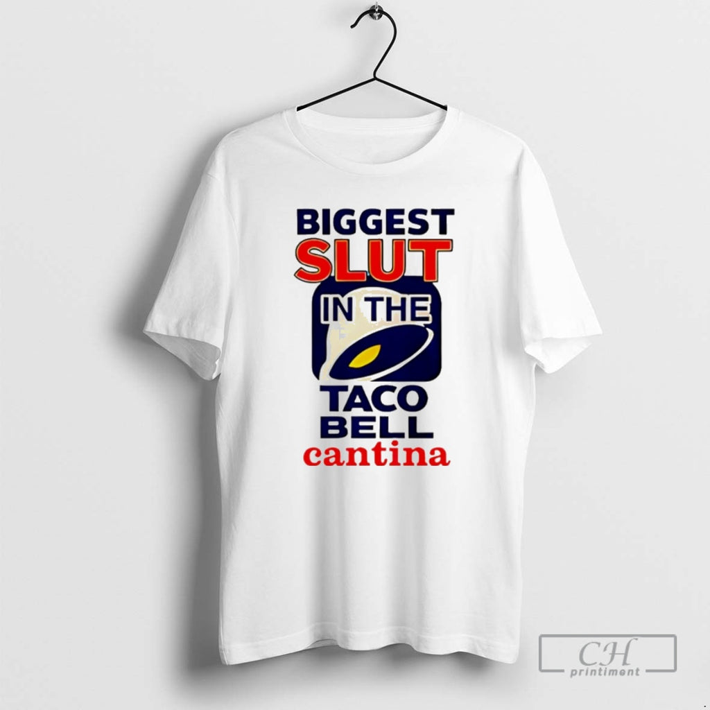 Premium Biggest Slut In The Taco Bell Cantina Meme Christmas Shirt Sweater