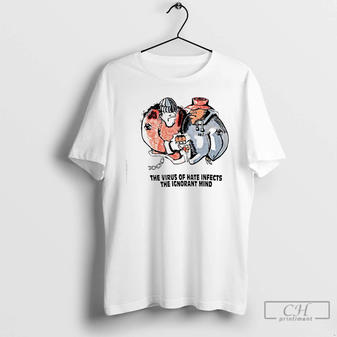Premium Biohazard The Virus Of Hate Infects The Ignorant Mind T-Shirts, Hoodie, Sweatshirt | AU01DripNestTees.com