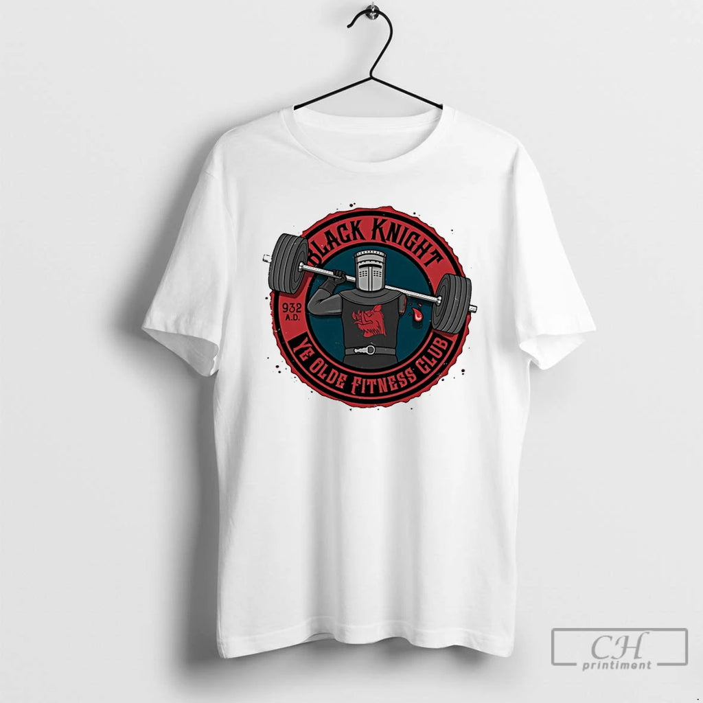 Premium Black Knight Ye Olde Fitness Club 932 A D T-Shirts, Hoodie, Sweatshirt | AU01DripNestTees.com