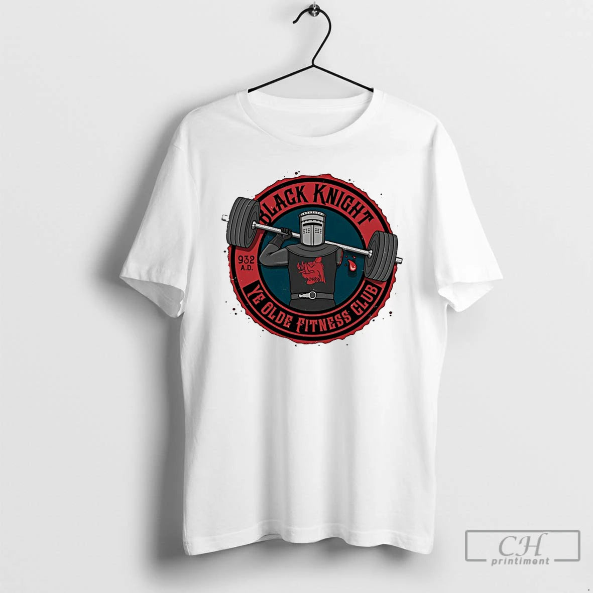 Premium Black Knight Ye Olde Fitness Club 932 A D T-Shirts, Hoodie, Sweatshirt | AU01DripNestTees.com
