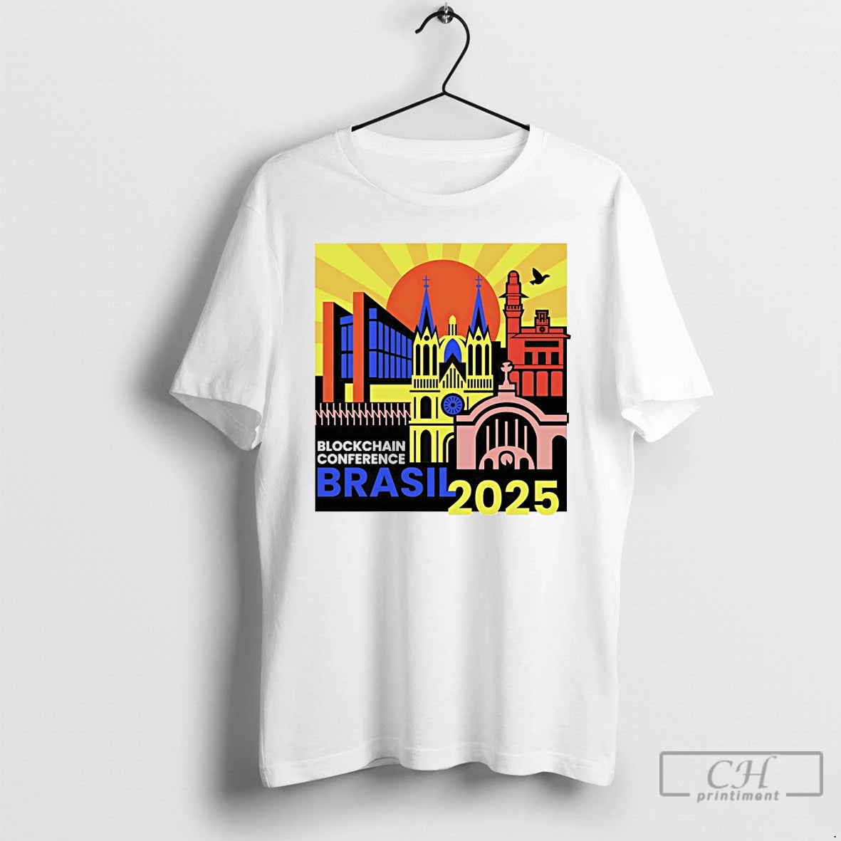 Premium Blockchain Conference Brasil 2025 Art T-Shirts, Hoodie, Sweatshirt | AU01DripNestTees.com