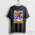 Premium Boise State Broncos Beat Huskies 2025 La Bowl Champions Mascot T-Shirts, Hoodie, Sweatshirt | AU01DripNestTees.com