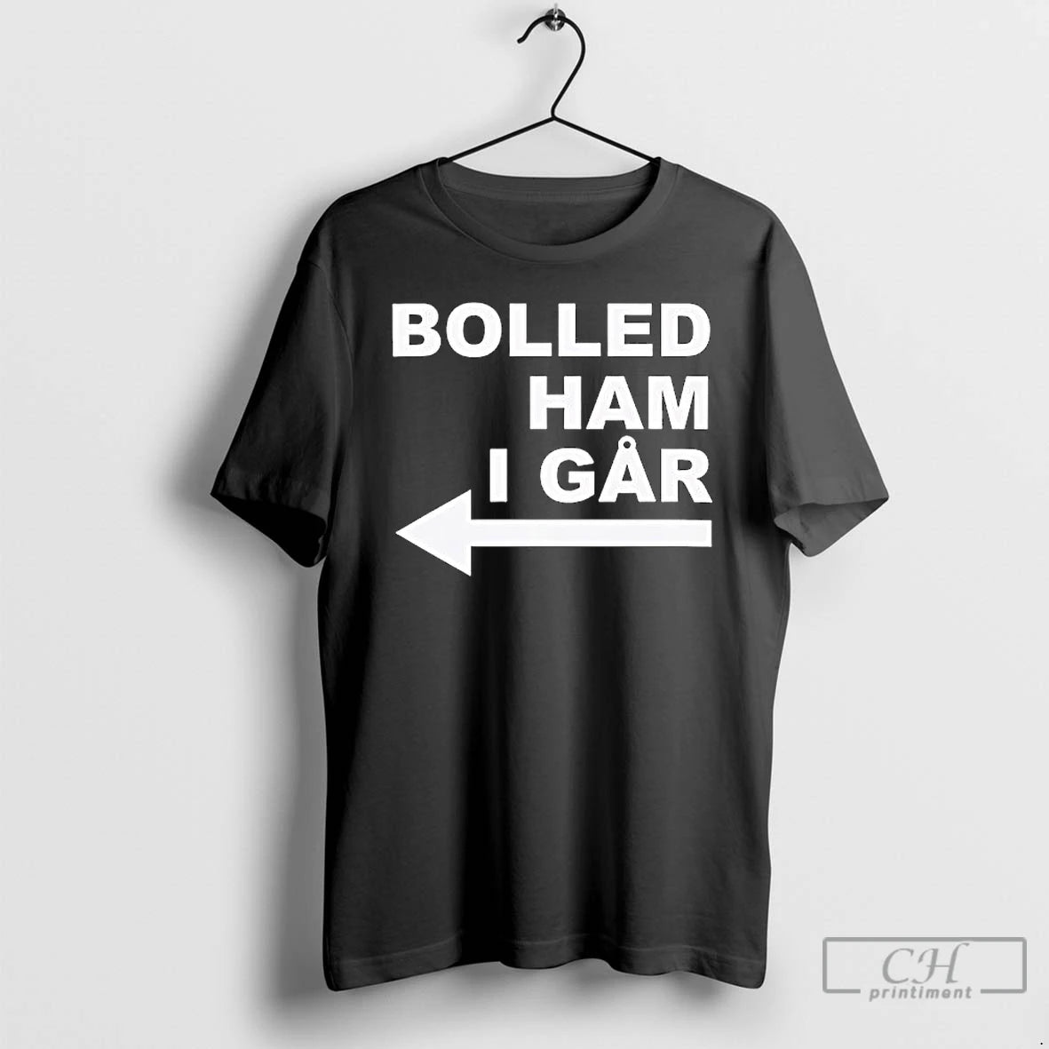 Premium Bolled Ham I Gar Arrow Points Left T-Shirts, Hoodie, Sweatshirt | AU01DripNestTees.com