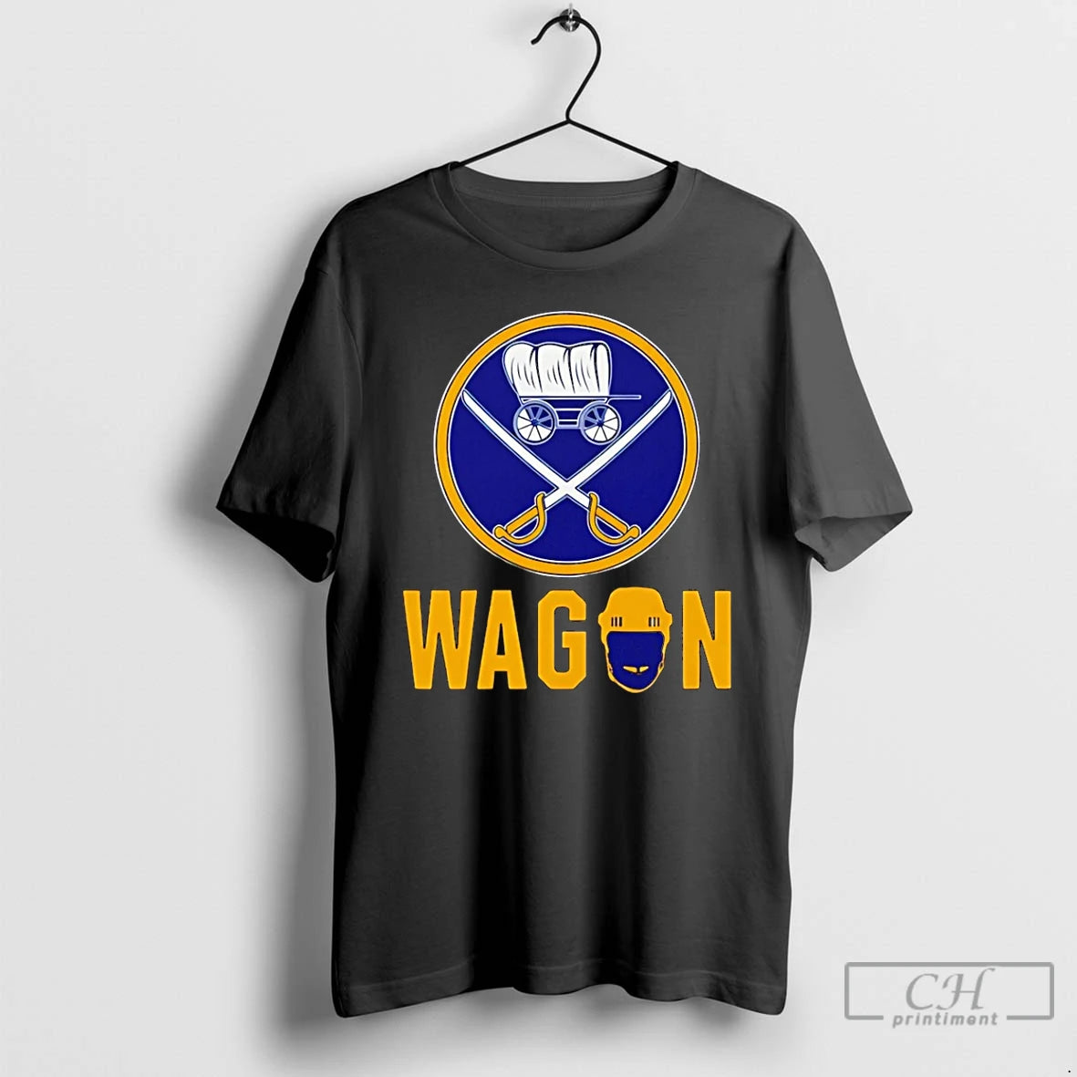Premium Buffalo Sabres Wagon Logo T-Shirts, Hoodie, Sweatshirt | AU01DripNestTees.com