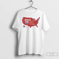 Premium Build The Red Wall Usa T-Shirts, Hoodie, Sweatshirt | AU01DripNestTees.com