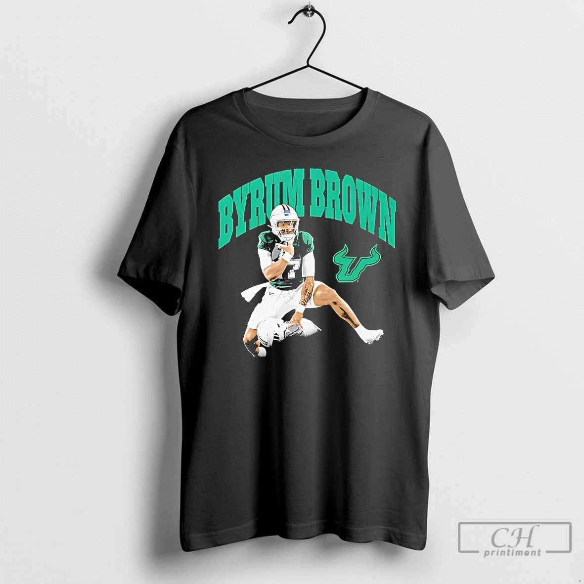 Premium Byrum Brown Hurdle South Florida Bulls T-Shirts, Hoodie, Sweatshirt | AU01DripNestTees.com