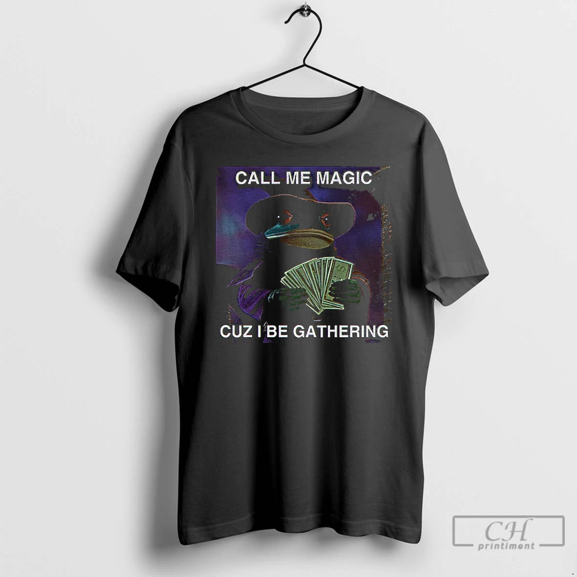 Premium Call Me Magic Cuz I Be Gathering The Frog Mage T-Shirts, Hoodie, Sweatshirt | AU01DripNestTees.com