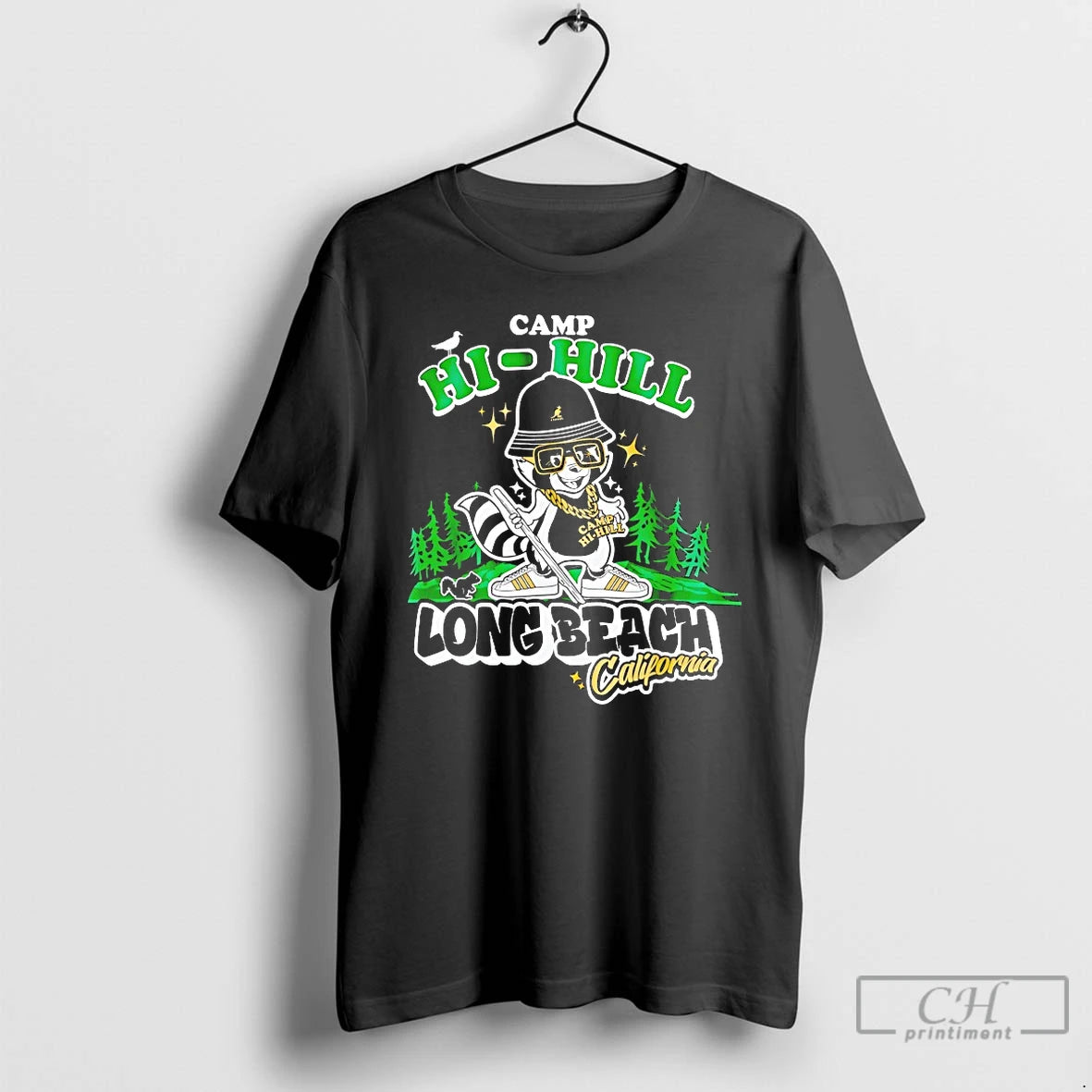Premium Camp Hi Hill Long Beach California T-Shirts, Hoodie, Sweatshirt | AU01DripNestTees.com