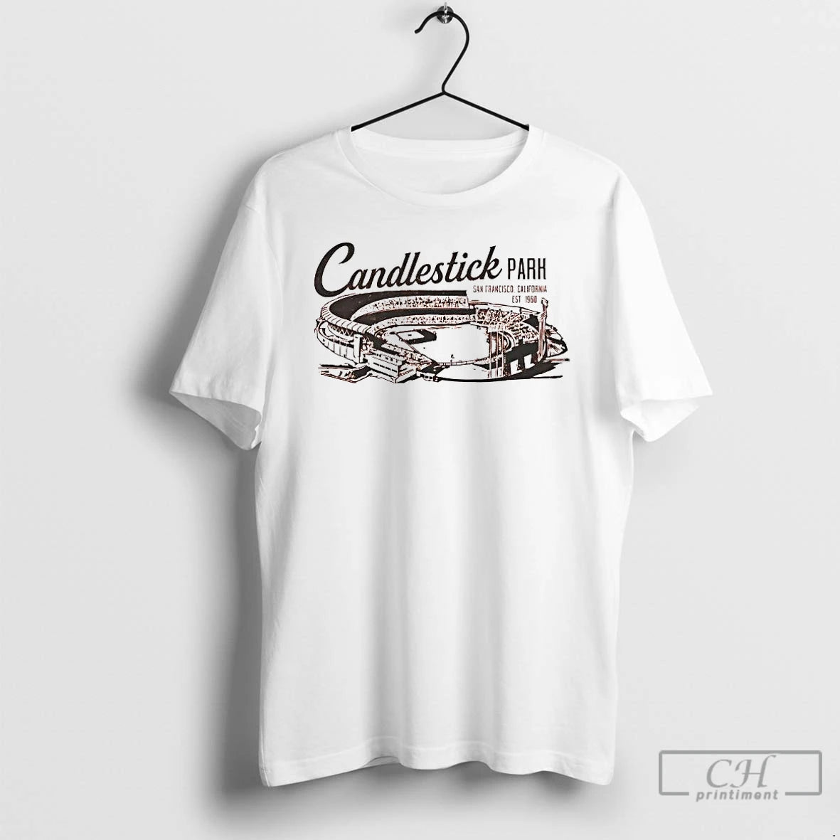 Premium Candlestick Park San Francisco Est 1960 T-Shirts, Hoodie, Sweatshirt | AU01DripNestTees.com