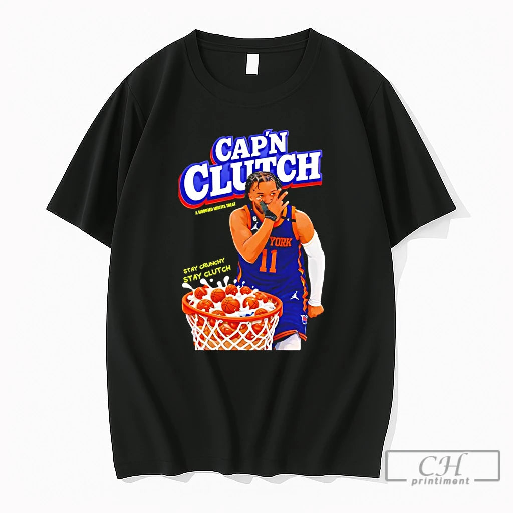 Premium Capn Clutch Knicks Jalen Brunson Stay Crunchy Stay Clutch