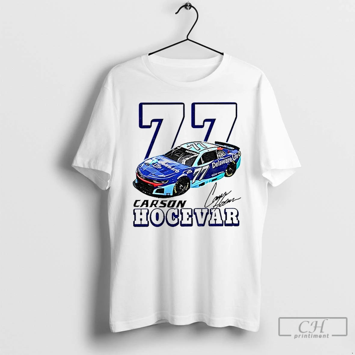 Premium Carson Hocevar 77 Nascar Racing Signature T-Shirts, Hoodie, Sweatshirt | AU01DripNestTees.com