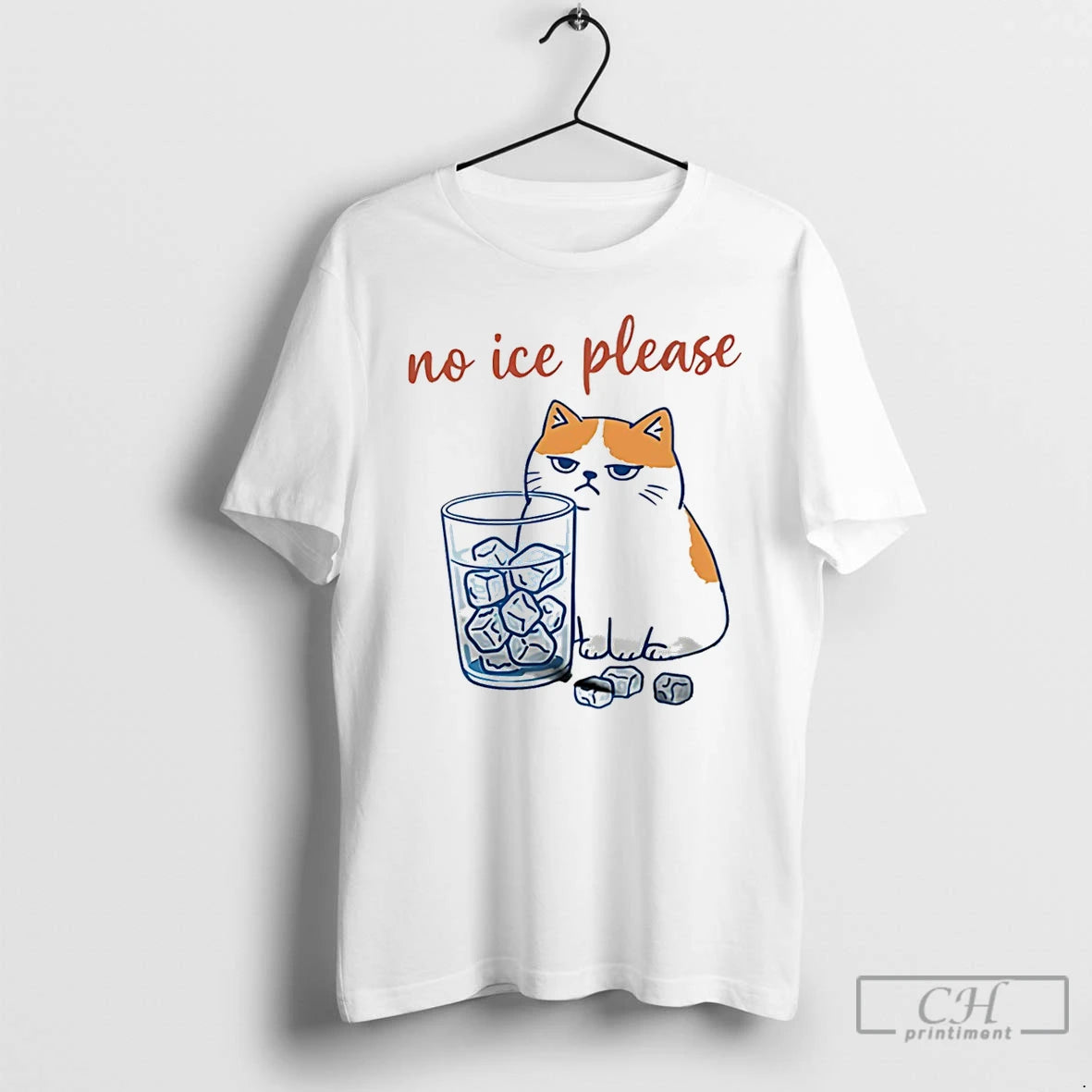 Premium Cat No Ice Please Meme T-Shirts, Hoodie, Sweatshirt | AU01DripNestTees.com