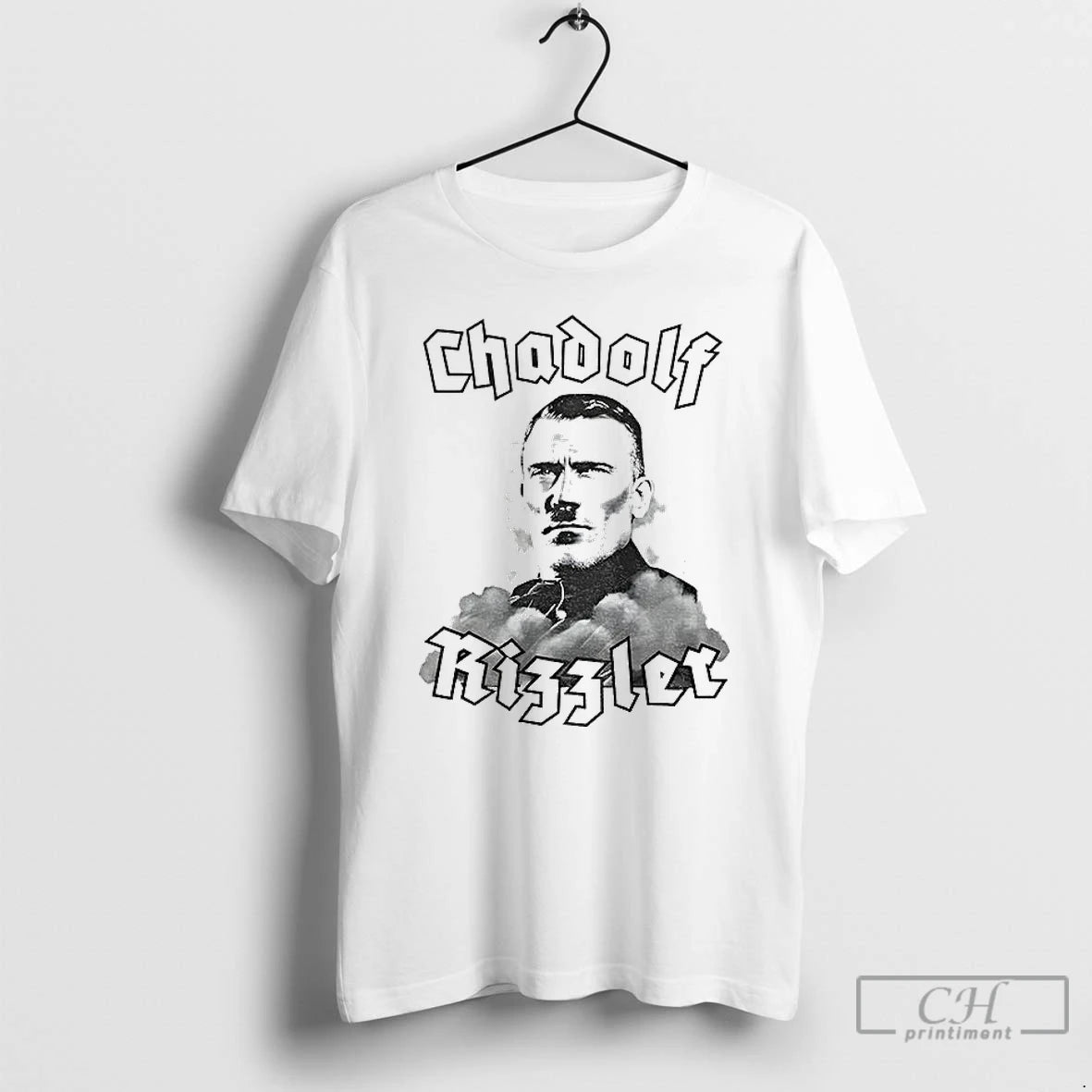 Premium Chadolf Rizzler Portrait T-Shirts, Hoodie, Sweatshirt | AU01DripNestTees.com