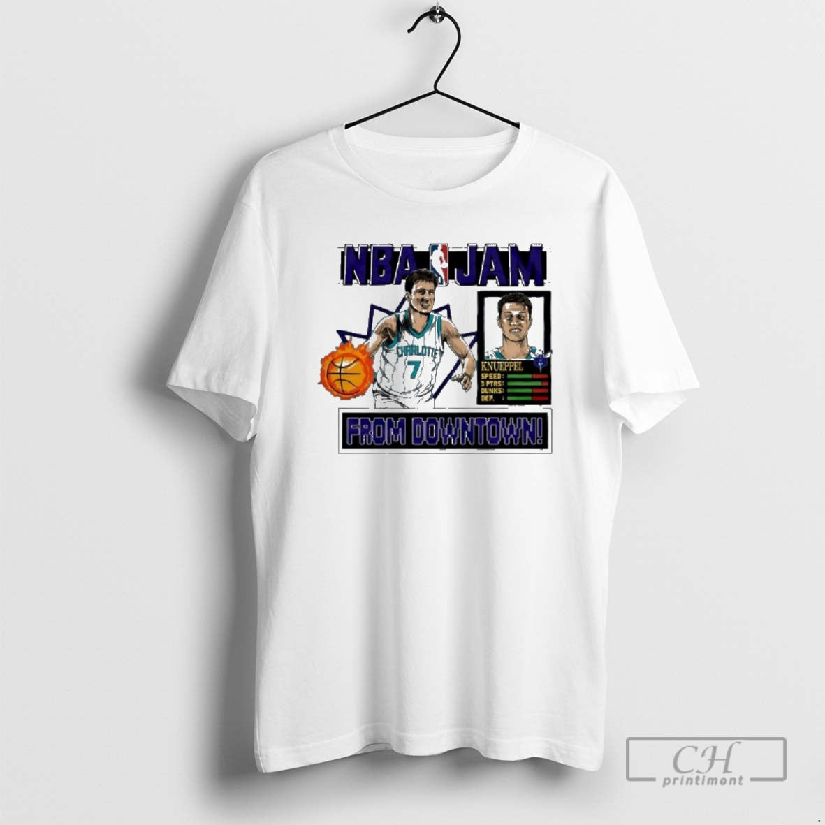 Premium Charlotte Hornets Nba Jam Hornets Kon Knueppel Shirt Sweater Hoodie, Sweatshirt | AU01DripNestTees.com