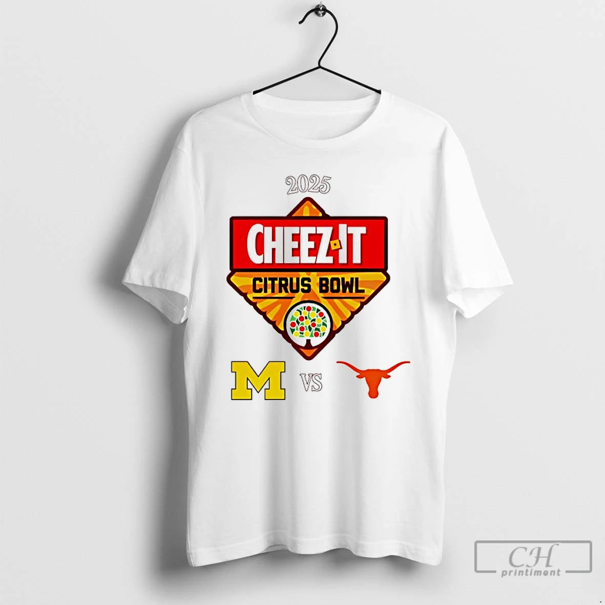 Premium Citrus Bowl 2025 Michigan Vs Texas T-Shirts, Hoodie, Sweatshirt | AU01DripNestTees.com