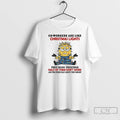 Premium Co Workers Are Like Christmas Lights They Hang Together Minion T-Shirts, Hoodie, Sweatshirt | AU01DripNestTees.com