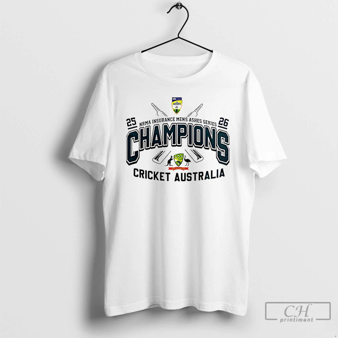 Premium Cricket Australia 2025 Nrma Insurance Mens Ashes Champions T-Shirts, Hoodie, Sweatshirt | AU01DripNestTees.com