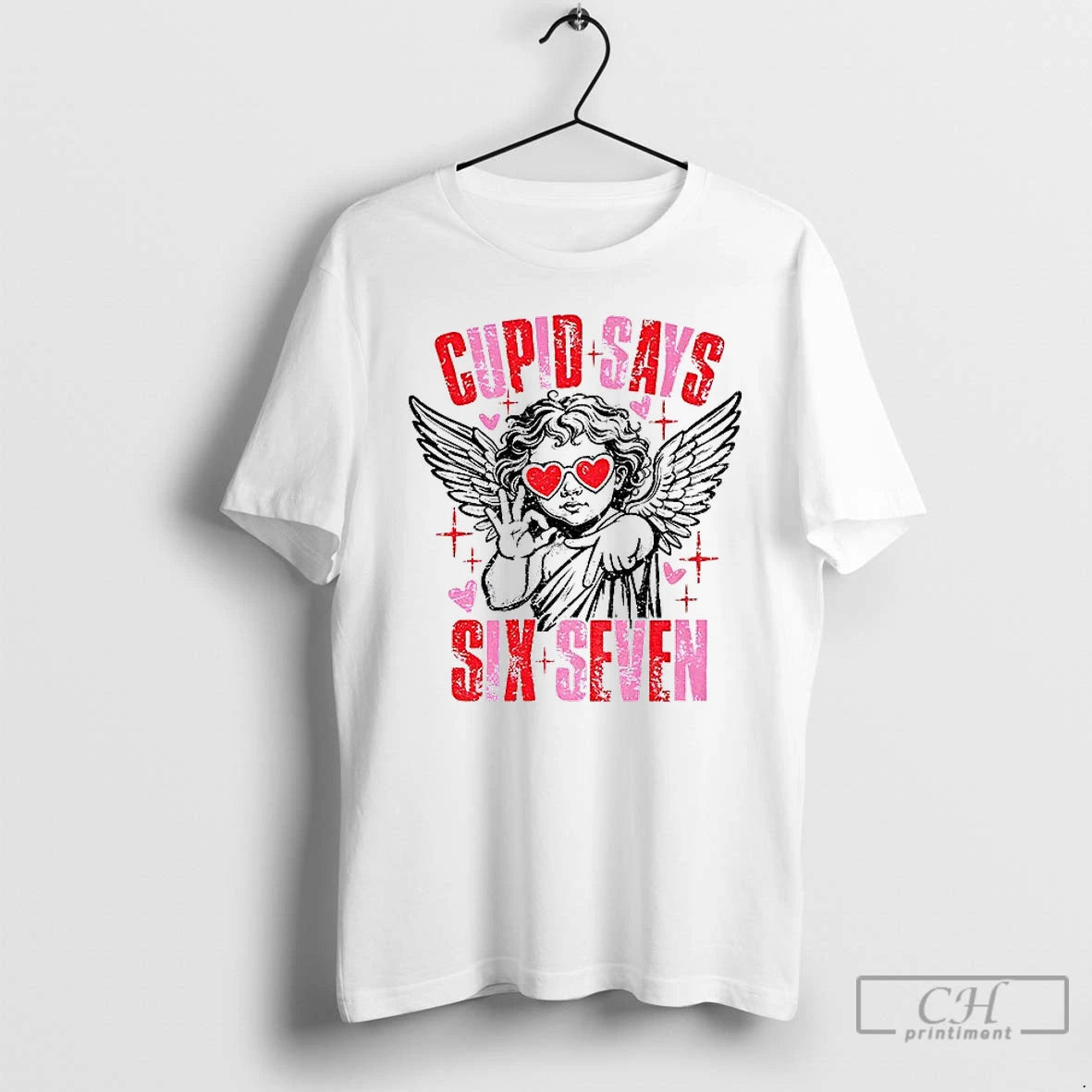 Premium Cupid Days 67 Love Graphic Valentines Day T-Shirts, Hoodie, Sweatshirt | AU01DripNestTees.com