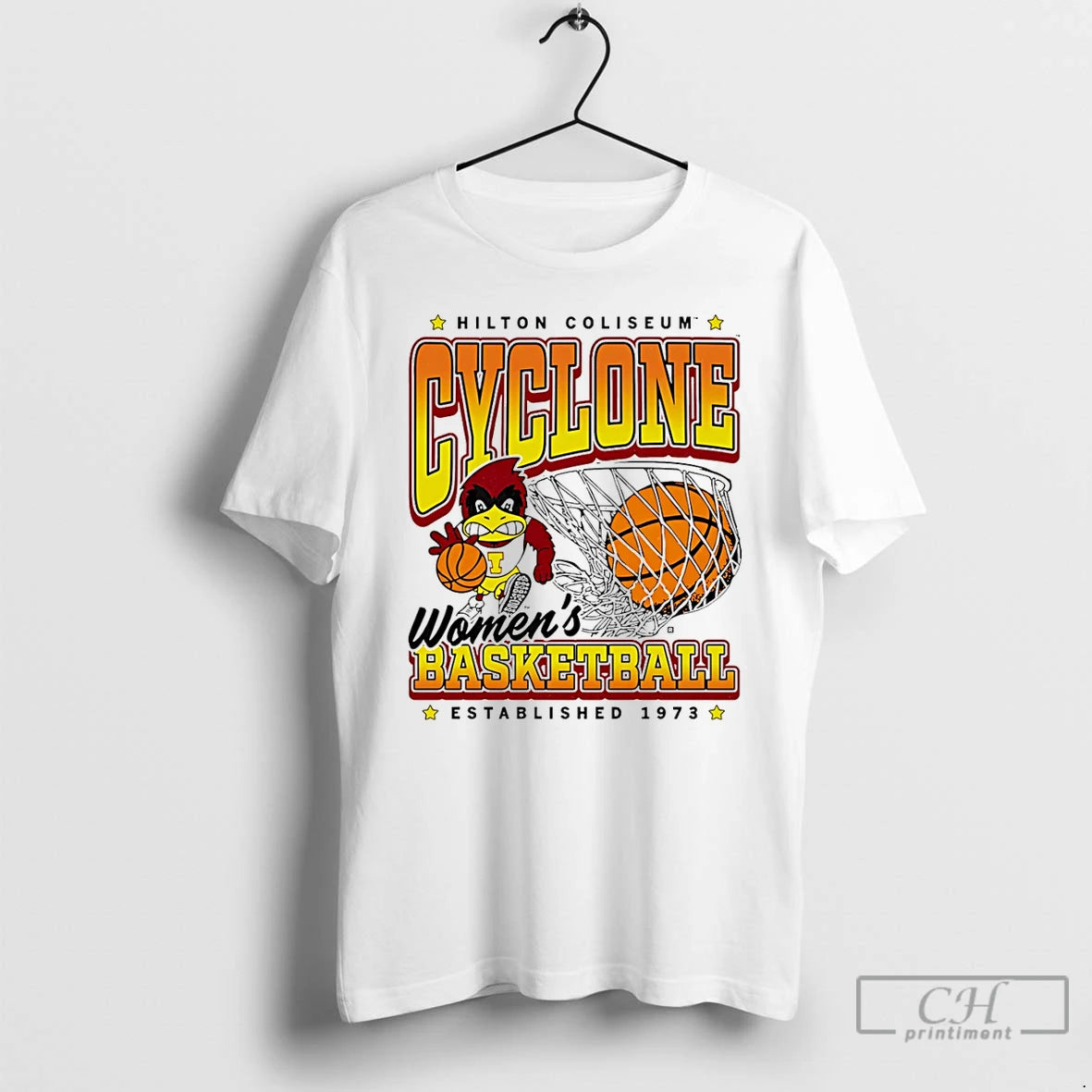 Premium Cyclones Womens Basketball Established 1973 Hilton Coliseum T-Shirts, Hoodie, Sweatshirt | AU01DripNestTees.com