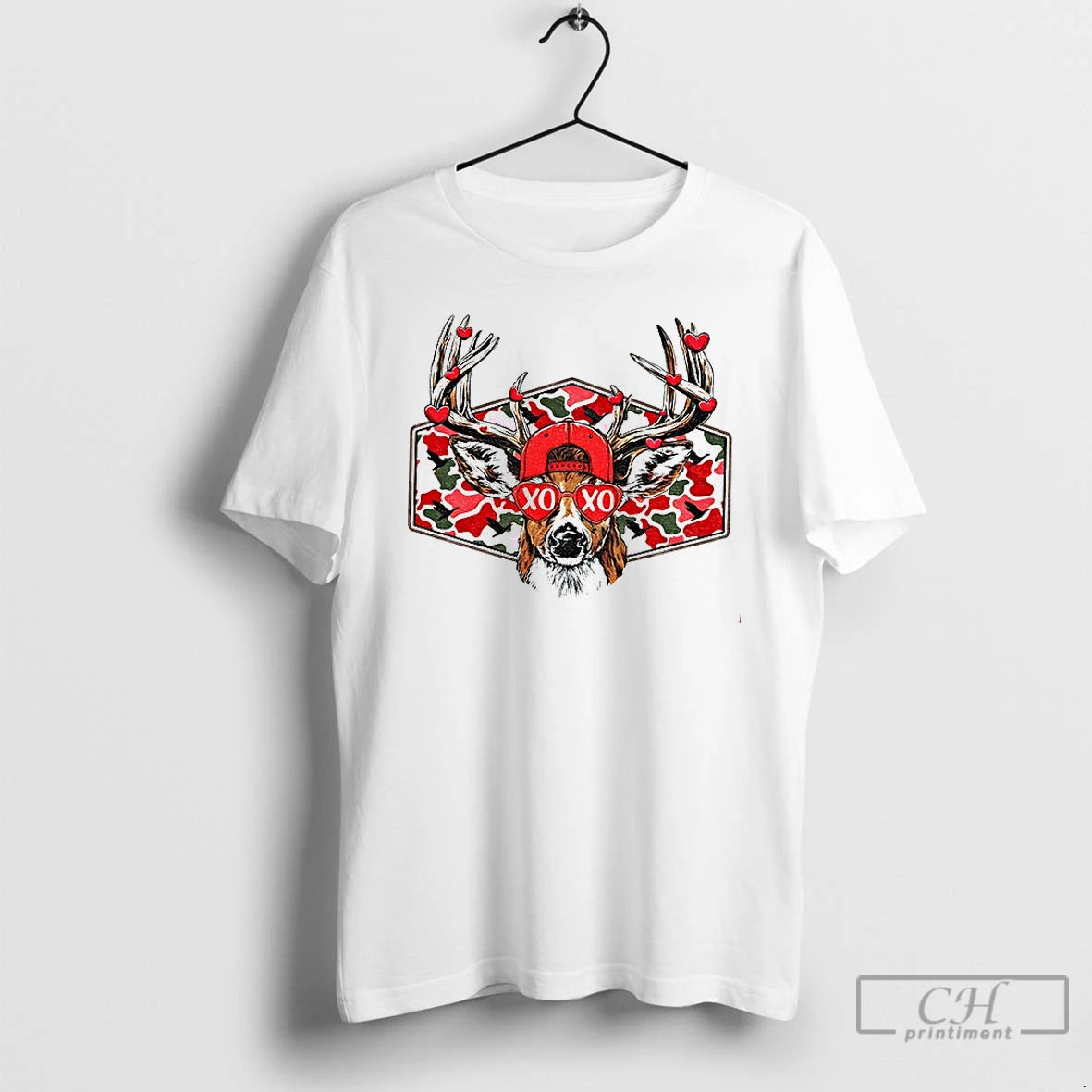 Premium Deer Hunter Valentines Hunting Xo Xo T-Shirts, Hoodie, Sweatshirt | AU01DripNestTees.com