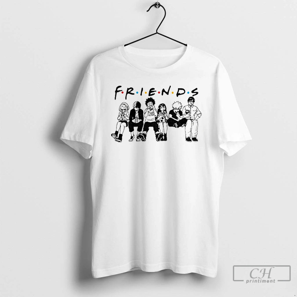 Premium Deku Vs Shigaraki My Hero Academia Friends T-Shirts, Hoodie, Sweatshirt | AU01DripNestTees.com