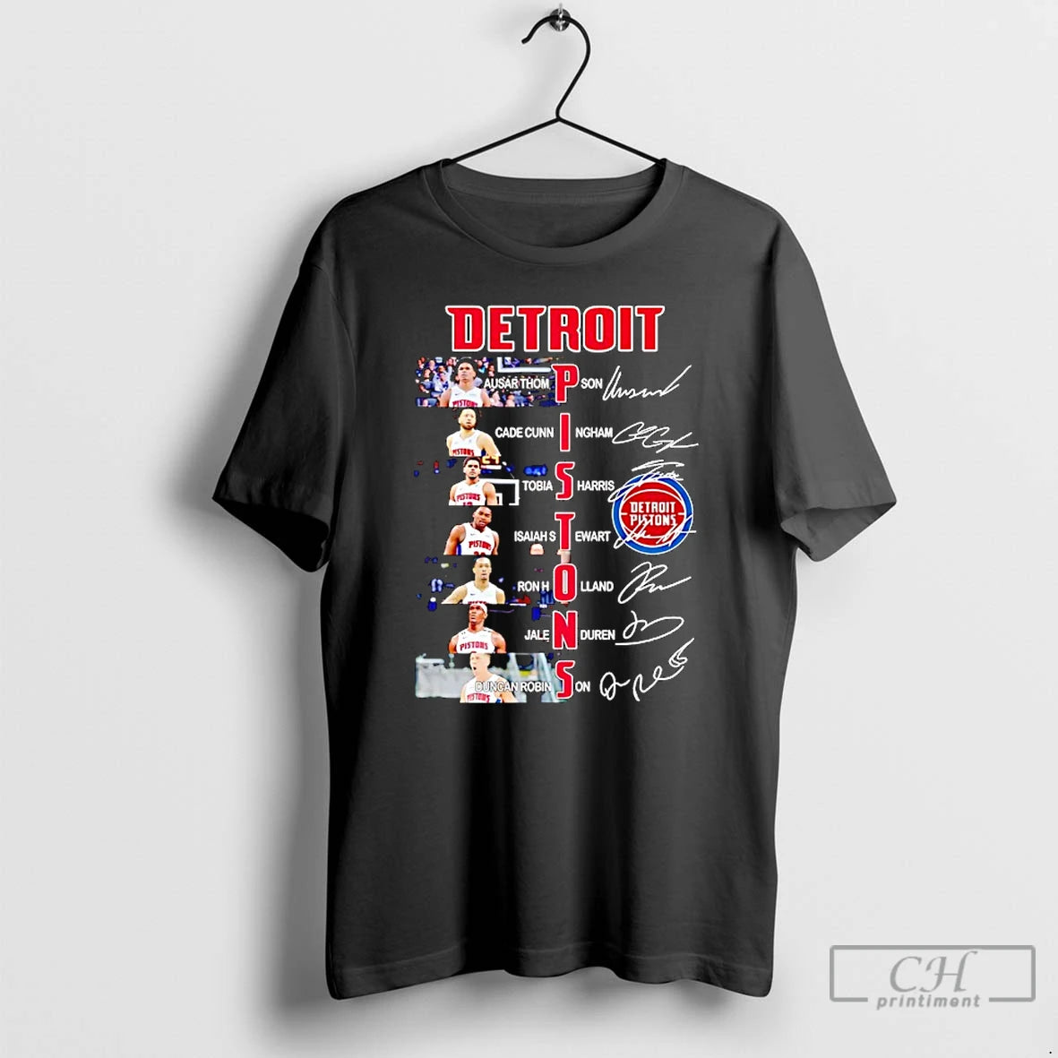 Premium Detroit Pistons Name Of Legends Signatures T-Shirts, Hoodie, Sweatshirt | AU01DripNestTees.com