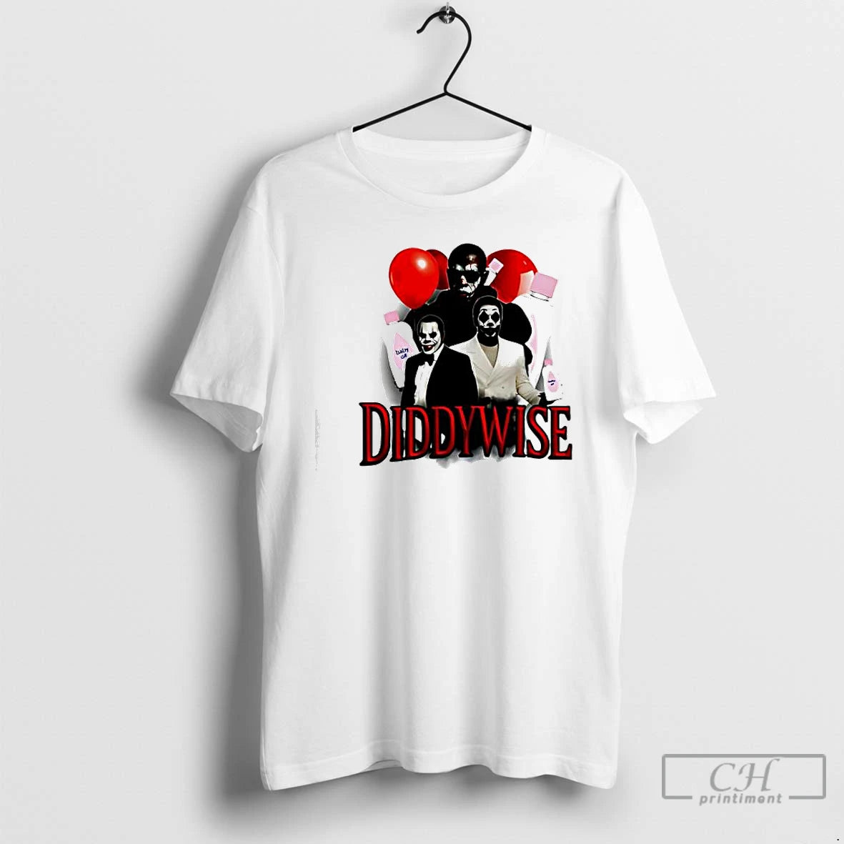 Premium Diddywise Baby Oil Clown Graphic T-Shirts, Hoodie, Sweatshirt | AU01DripNestTees.com