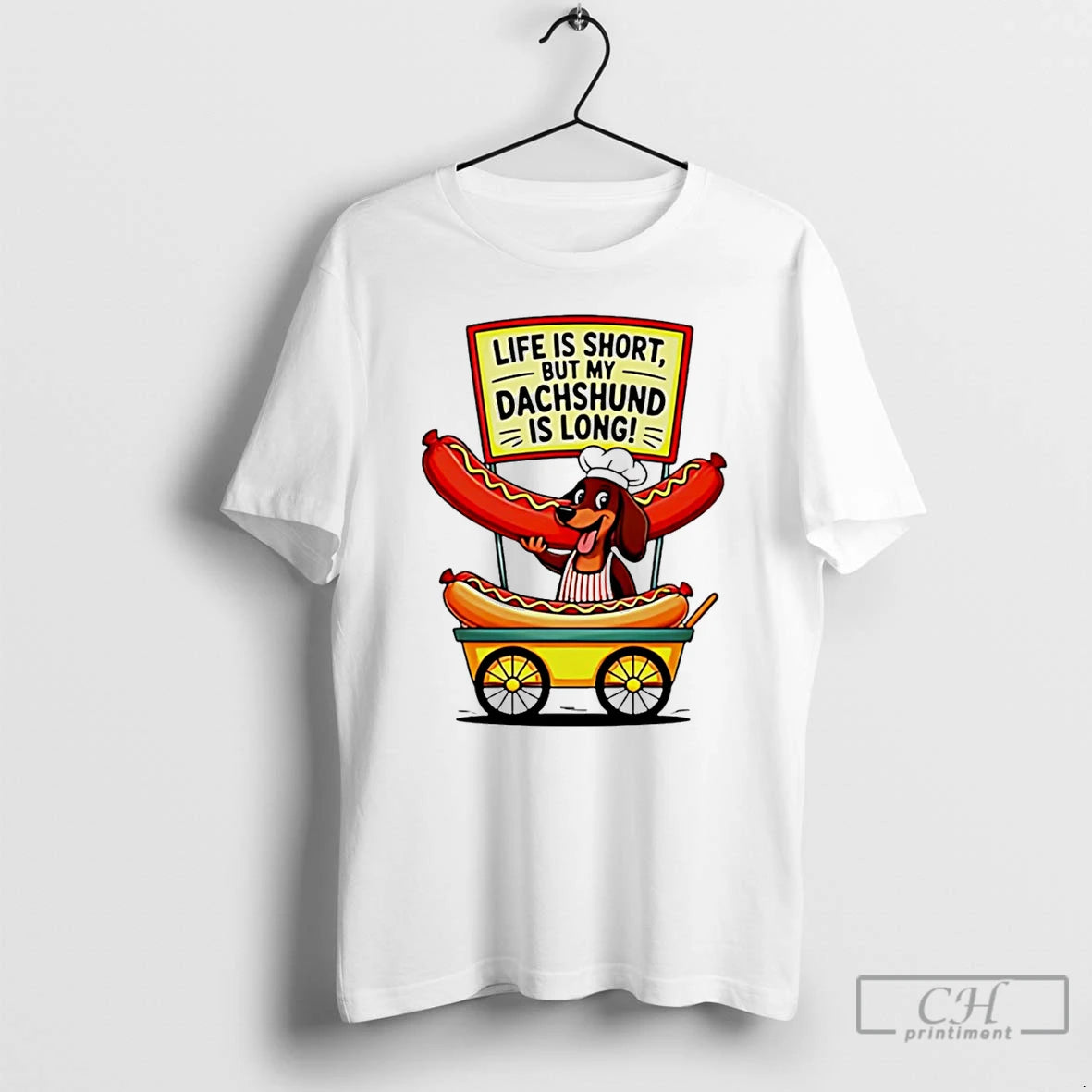 Premium Dog Life Is Short But My Dachshund Is Long T-Shirts, Hoodie, Sweatshirt | AU01DripNestTees.com