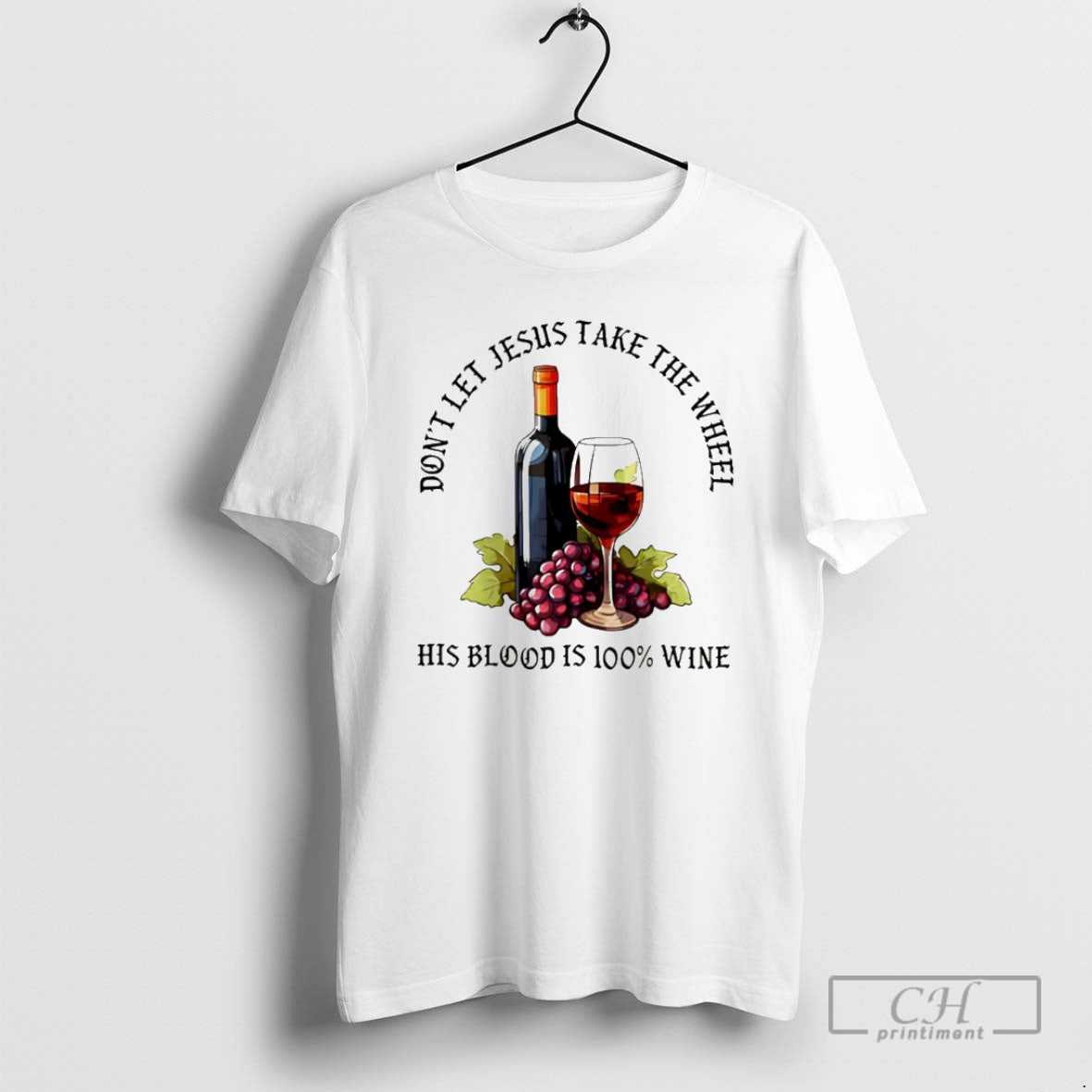 Premium Dont Let Jesus Take The Wheel His Blood Is 100 Wine Christmas Shirt Sweater Hoodie, Sweatshirt | AU01DripNestTees.com