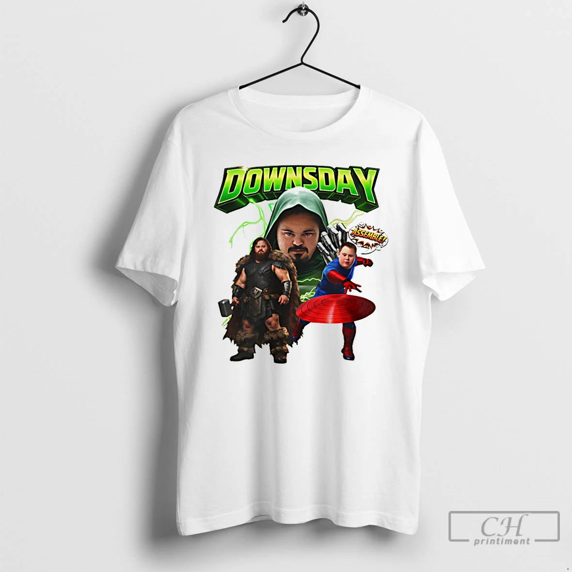 Premium Doomsday Avengers Assemble Down T-Shirts, Hoodie, Sweatshirt | AU01DripNestTees.com
