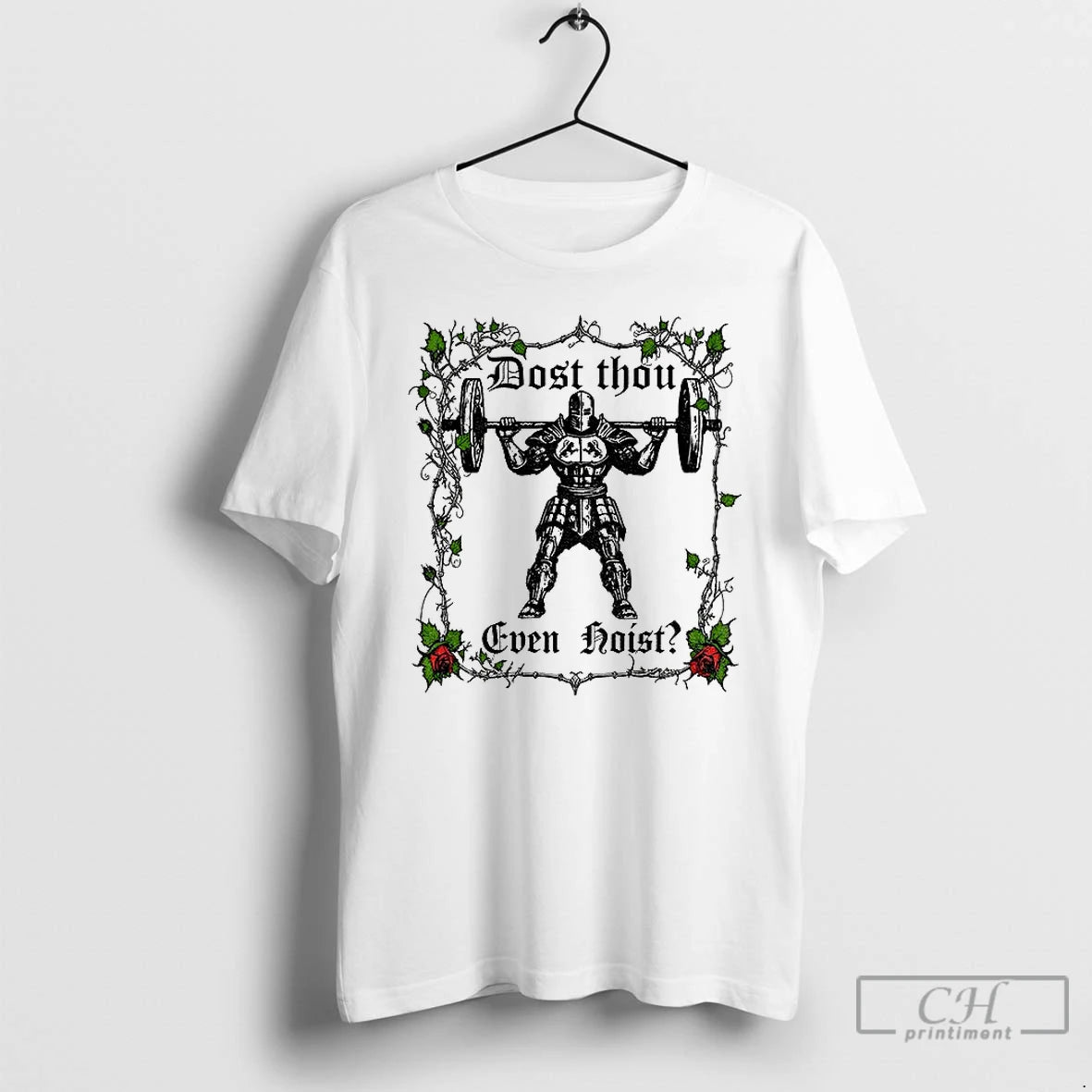 Premium Dost Thou Even Hoist Deadlift Meme T-Shirts, Hoodie, Sweatshirt | AU01DripNestTees.com