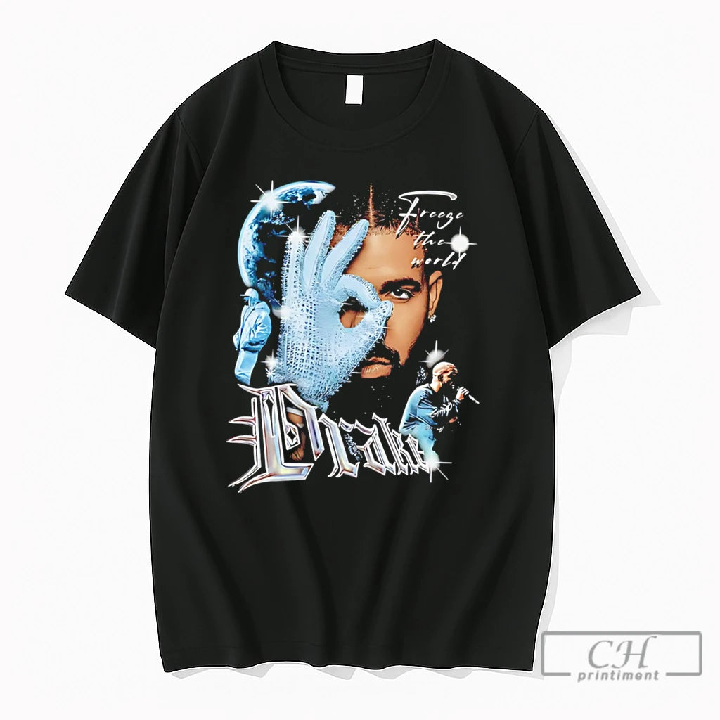 Premium Drake Featuring Iceman Illustratrion Tee