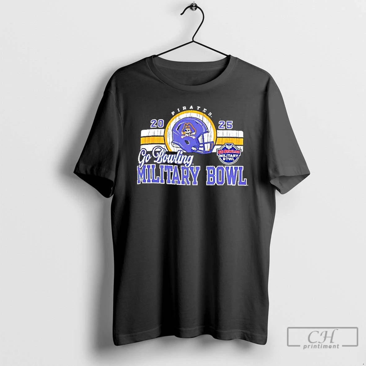 Premium East Carolina Ecu Football 2025 Military Bowl Go Bowling T-Shirts, Hoodie, Sweatshirt | AU01DripNestTees.com