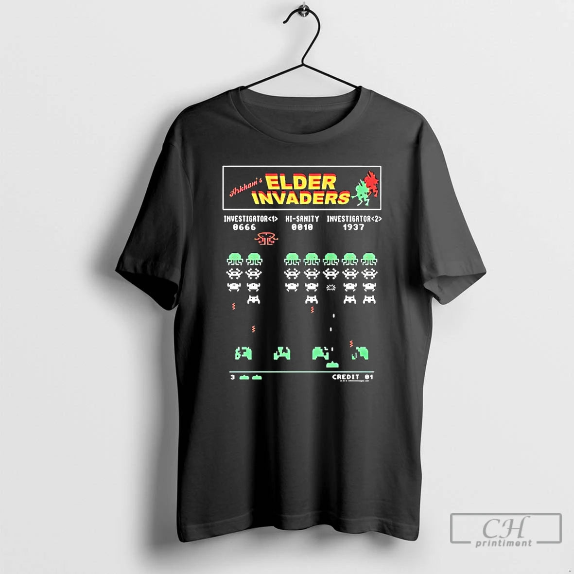 Premium Elder Invaders Space Invaders Game T-Shirts, Hoodie, Sweatshirt | AU01DripNestTees.com