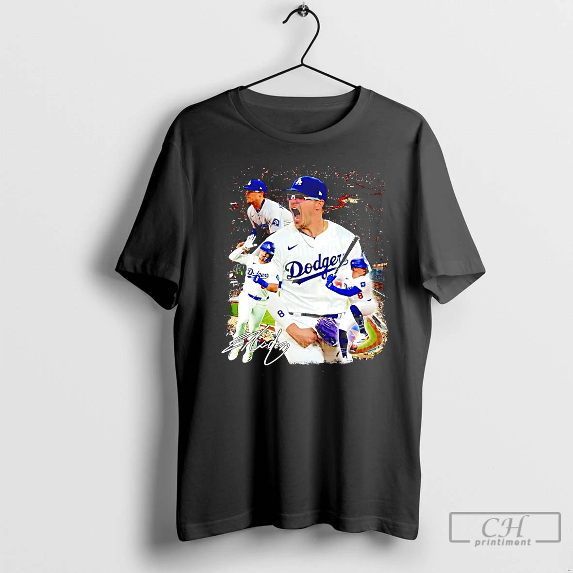 Premium Enrique Hernandez Kike Los Angeles Dodgers Signature Vintage 2026 T-Shirts, Hoodie, Sweatshirt | AU01DripNestTees.com