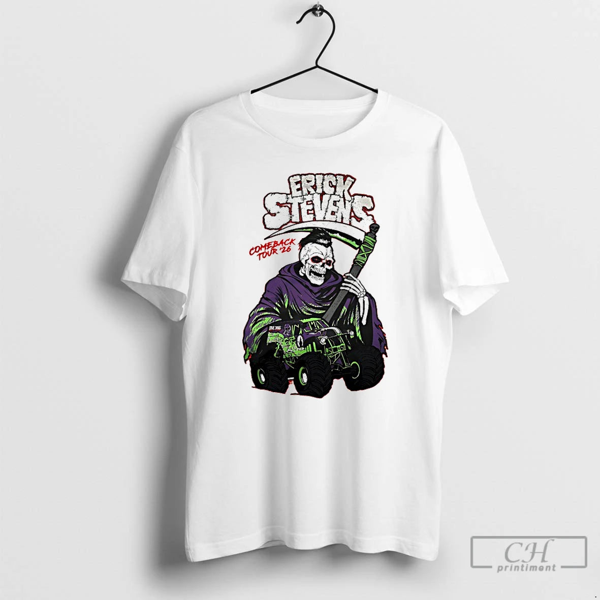 Premium Erick Stevens Comeback Tour 26 T-Shirts, Hoodie, Sweatshirt | AU01DripNestTees.com
